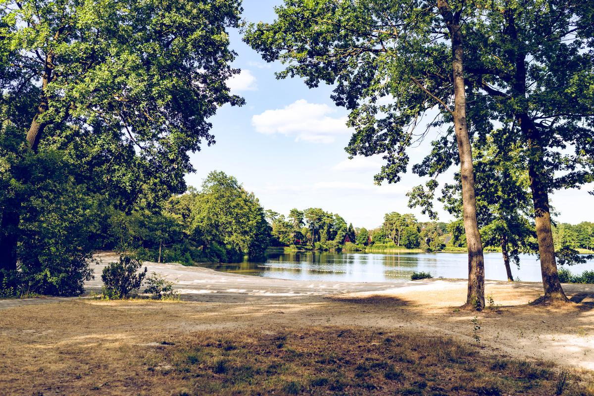 Die Anlage in Ladbergen mit Badesee Buddenkuhle