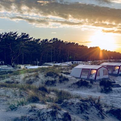 Nachhaltig Campen in den Dünen