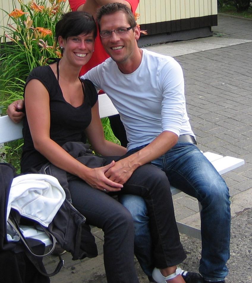 Beim Camping in Göhren kennengelernt: Steffi und Gero Bergau 