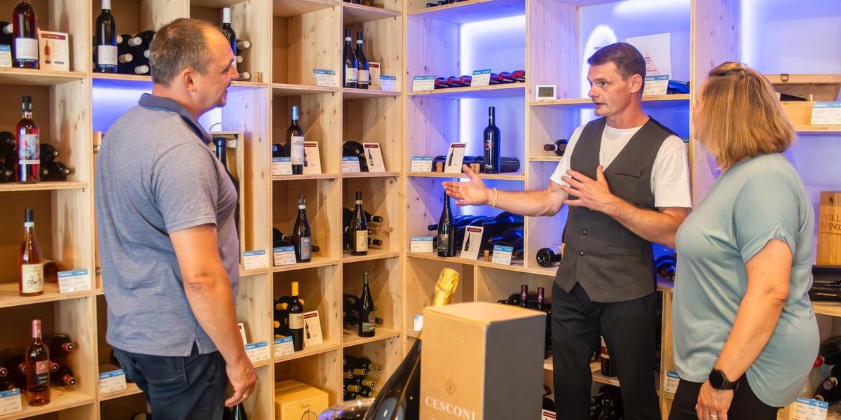 Weintasting im Urlaub