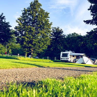 Camping Zelt Wiese Sonne