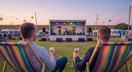 Deichkonzert in Fedderwardersiel