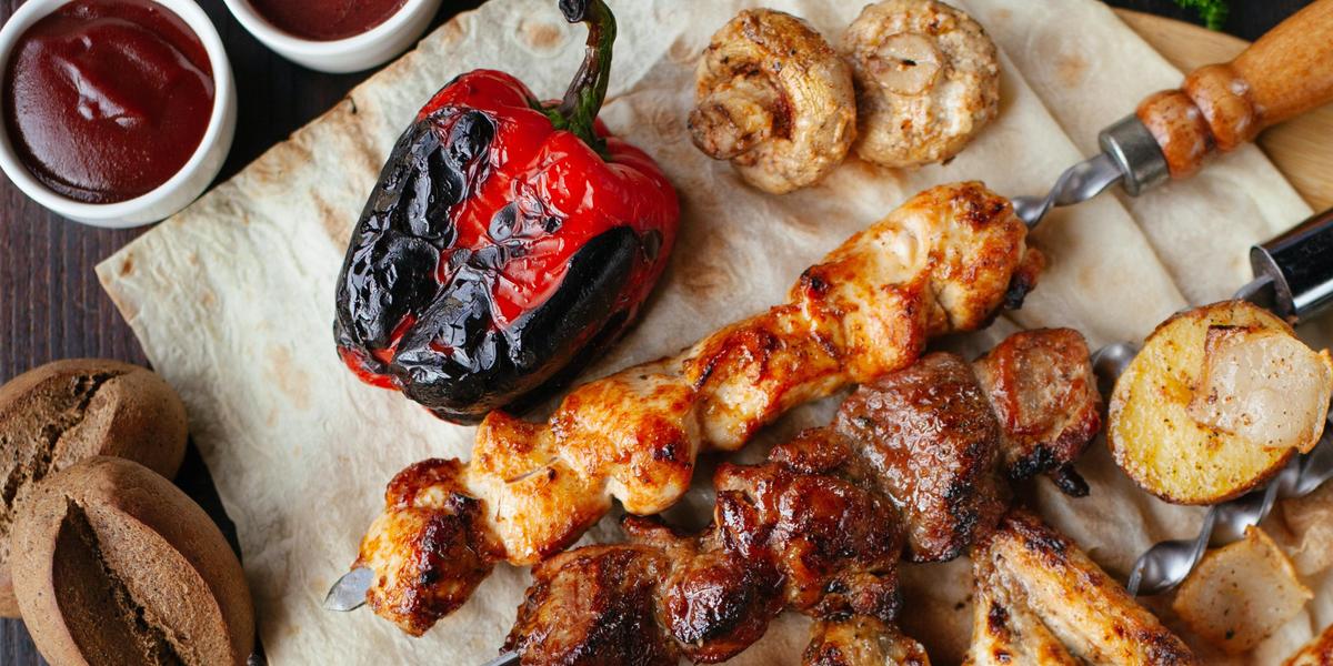 BBQ-Paket für den Urlaub