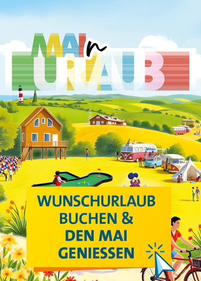 Jetzt Wunschurlaub buchen und den Mai genießen