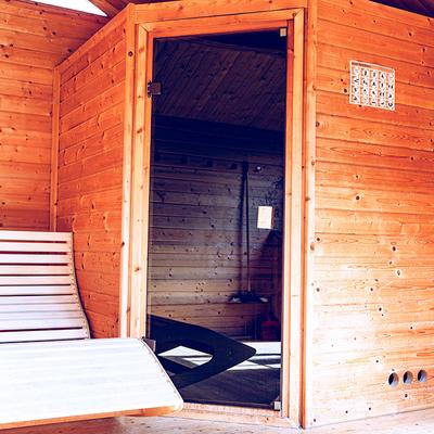 Prerow Strandsauna Innenansicht