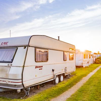 Clever Camping mit Regenbogen