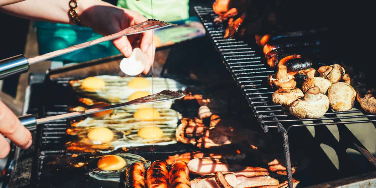 BBQ-Paket für den Urlaub