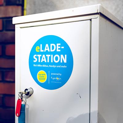 Ladestation für Akkus