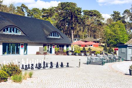 Der Marktplatz der Regenbogen Ferienanlage in Göhren