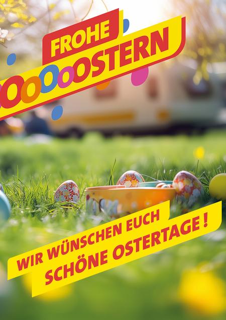 Ostern bei Regenbogen