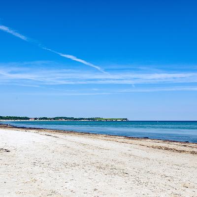 Boltenhagen Strand Meer blauer Himmel